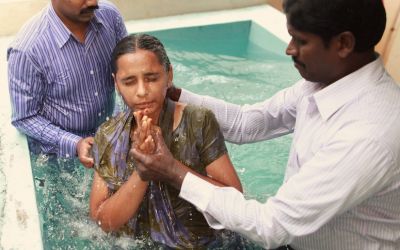 Jesus Is Lord baptism photo